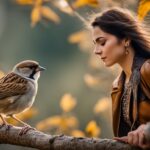 what does it mean when a sparrow visits you